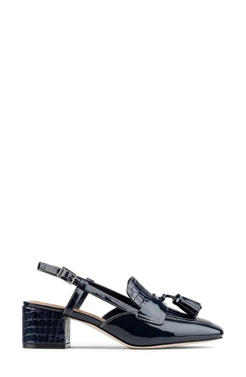 Donald Pliner Tassel Slingback Pump In Blue