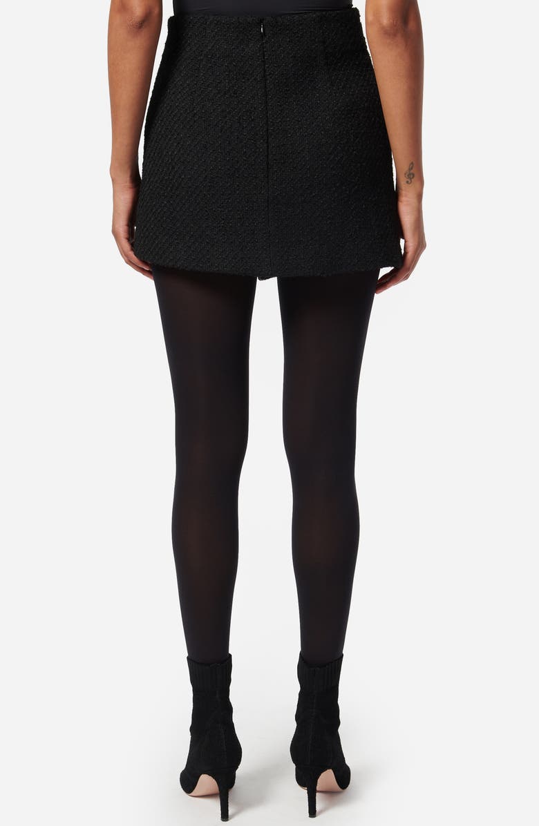 CAMI NYC Atlas Asymmetric Bouclé Miniskirt, Alternate, color, 