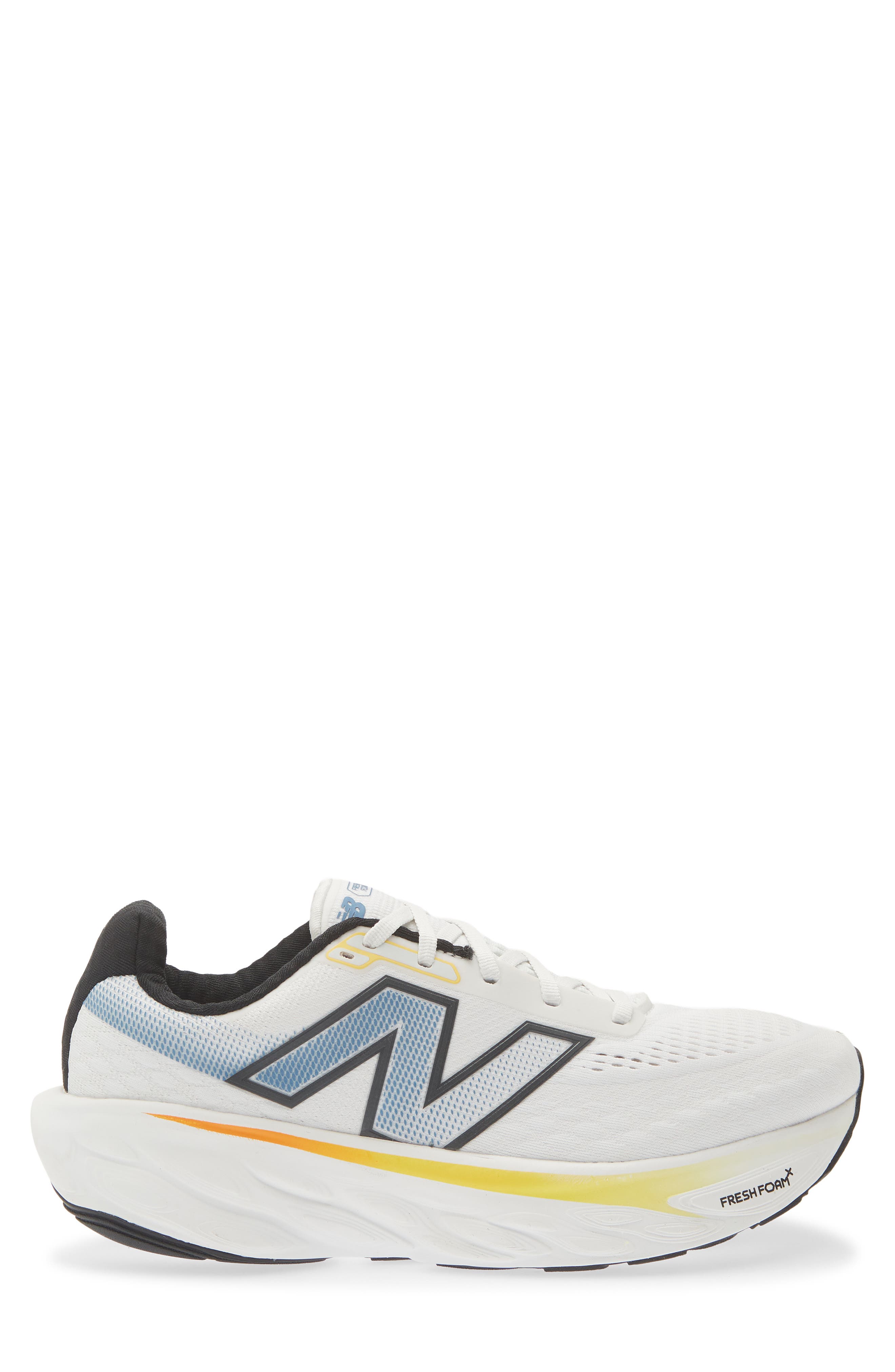 Fresh Foam X 1080 v14 Running Shoe, Alternate, color, WHITE/ BLACK