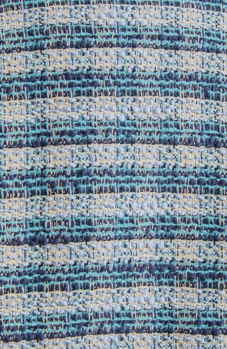 Cinq à Sept Khloe Stretch Cotton Tweed Blazer, Alternate, color, Navy Multi