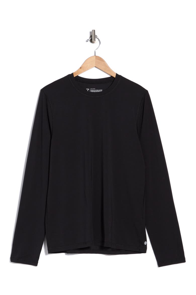 Performance Crewneck T-Shirt, Alternate, color, BLACK