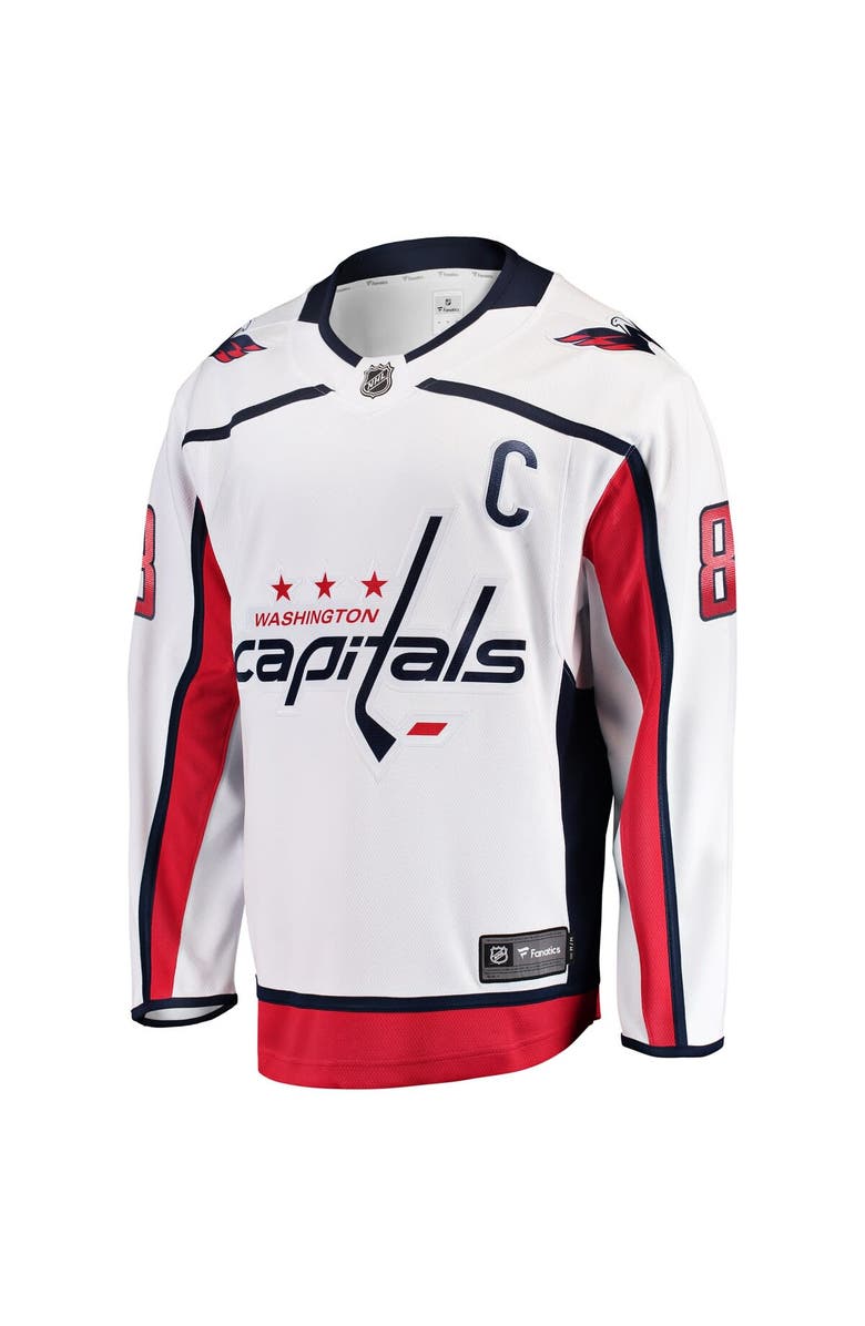 FANATICS Men's Fanatics Branded Alexander Ovechkin White Washington Capitals Breakaway Player Jersey, Alternate, color,