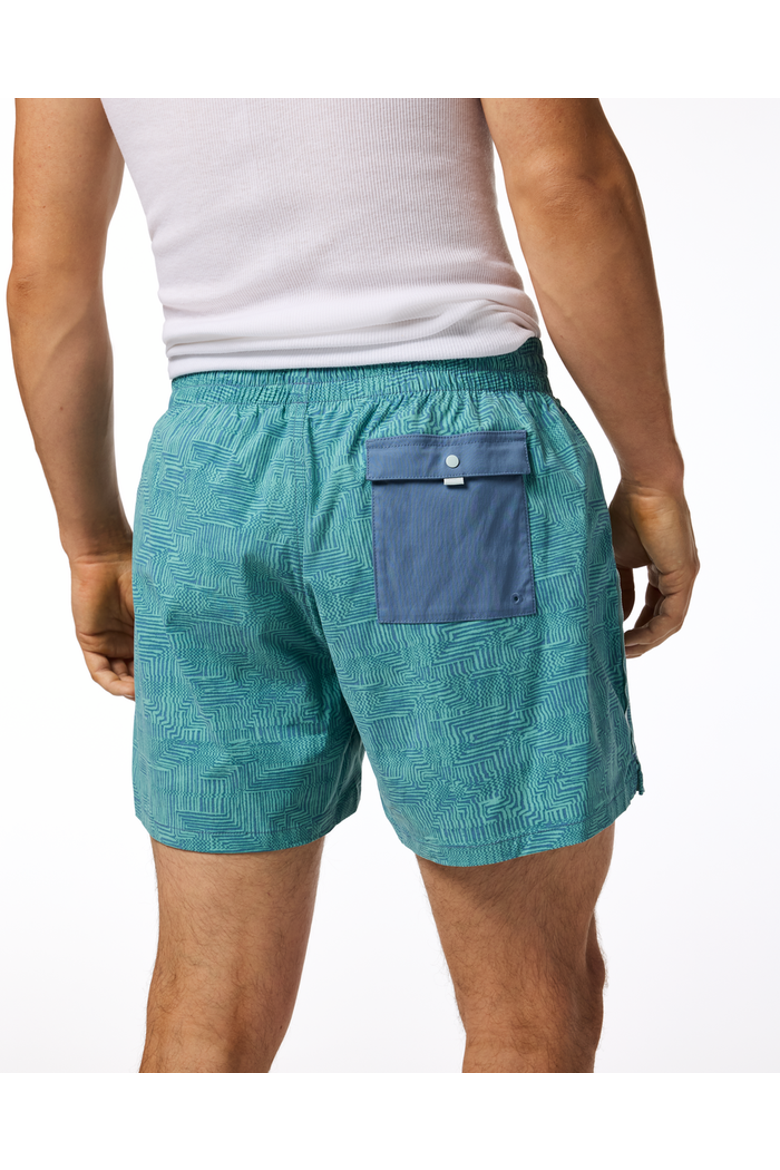 Brinco 5" Short - Print - Men's, Alternate, color, Zen Garden Tide Pool