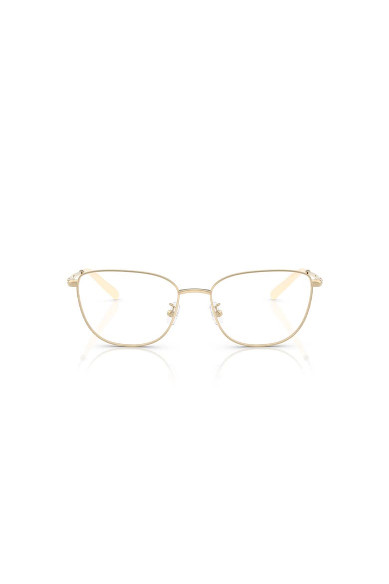 52mm Rectangle optical glasses, Alternate, color, Gold