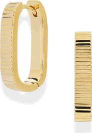 MOD + JO Malorie Textured Hoop Earrings