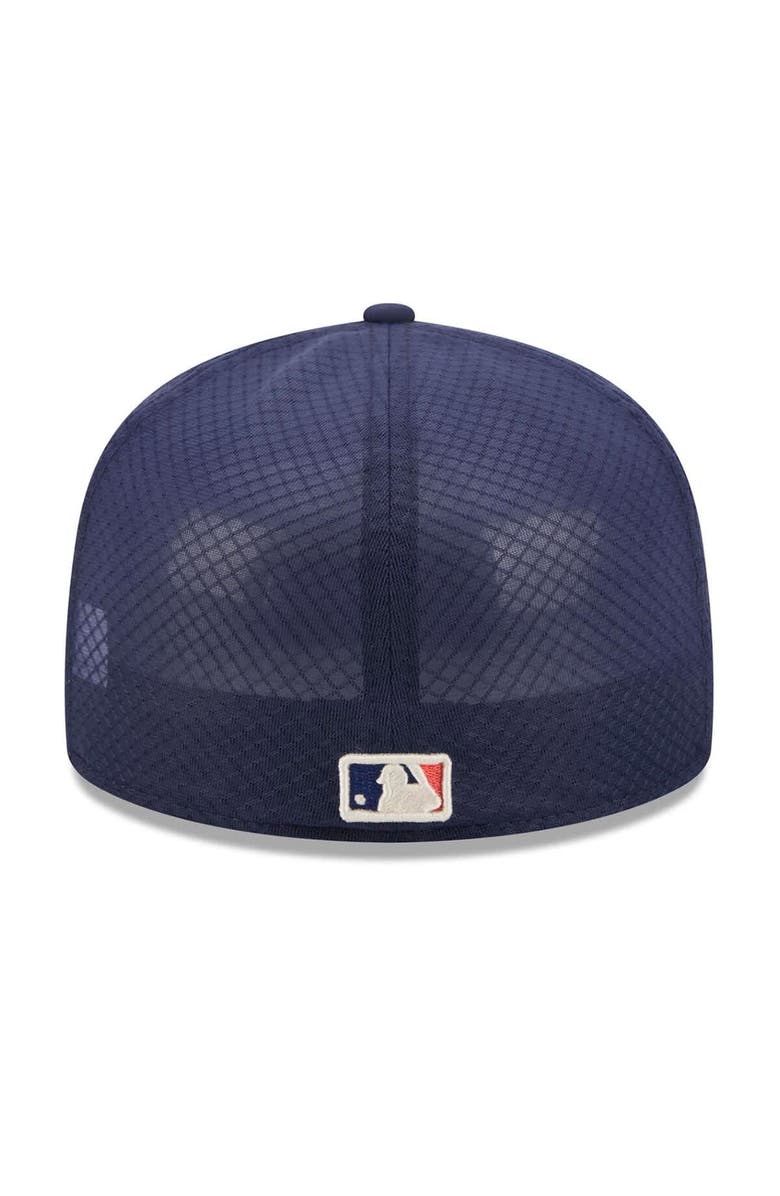New Era Men's New Era Navy Milwaukee Brewers 2026 City Connect Batting Practice 59FIFTY Fitted Hat, Alternate, color, Navy