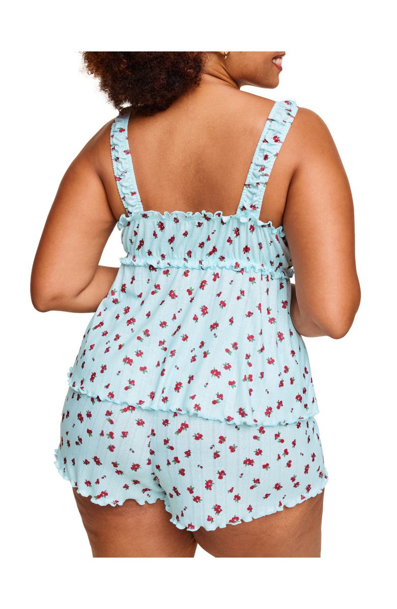 Adore Me Leanore Tank And Shorts Pajamas, Alternate, color, 