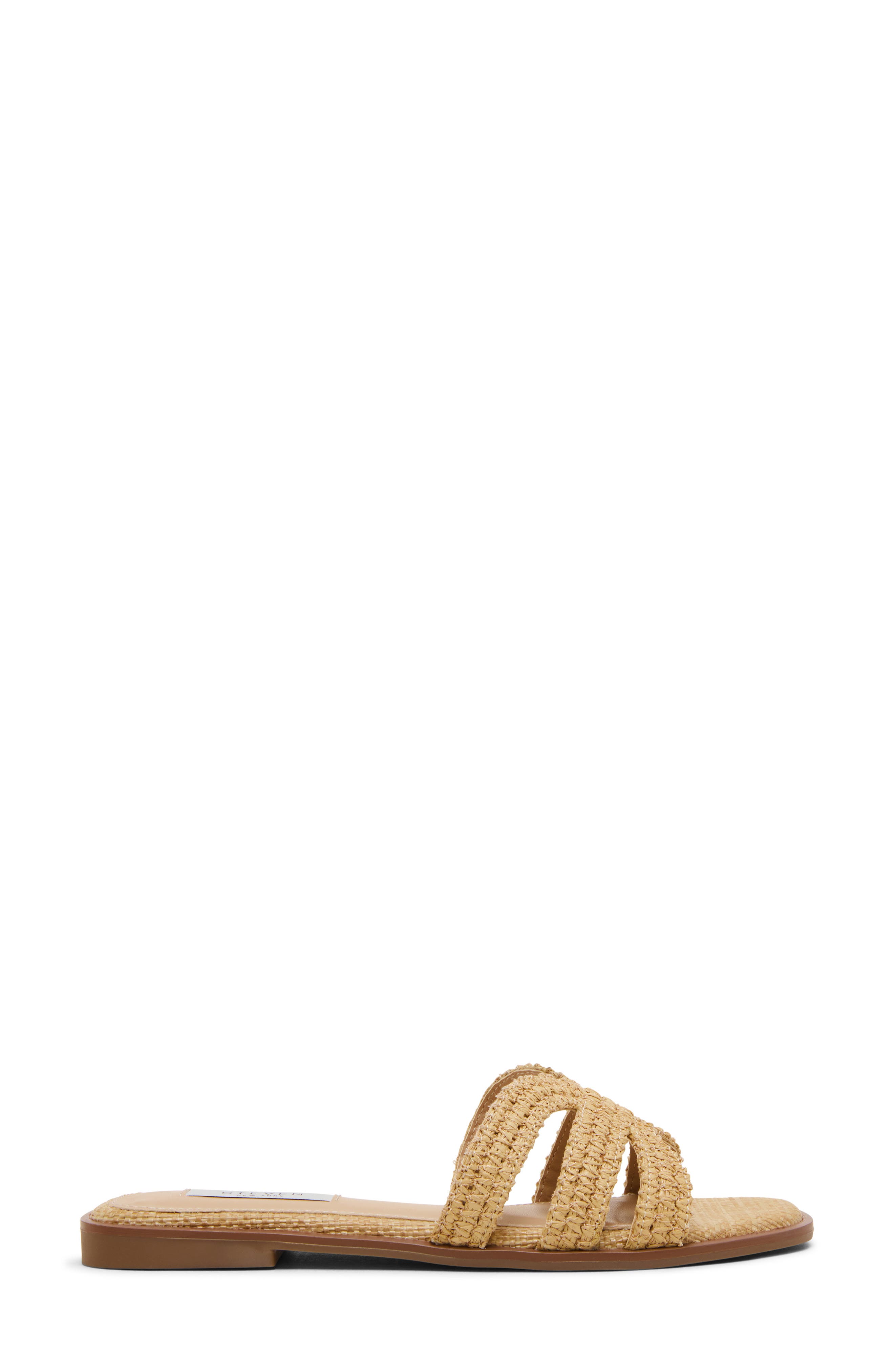 Steven New York Harpo Slide Sandal, Alternate, color, Natural