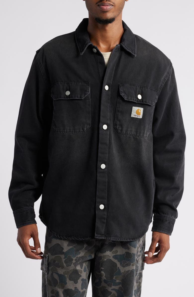 Carhartt Work In Progress Harvey Denim Shirt Jacket, Alternate, color,