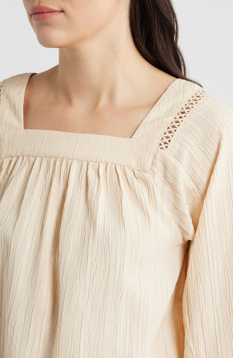 CITY BLUES Bohemian Long Sleeve Top, Alternate, color, 