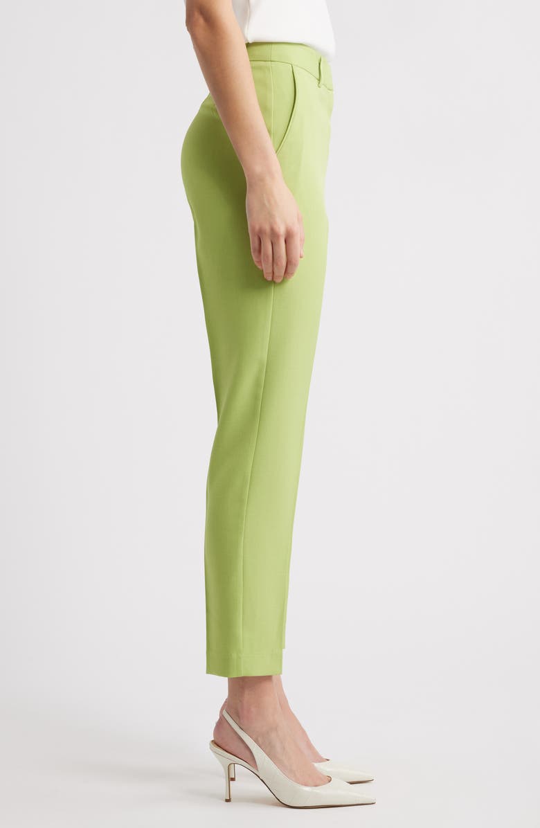 Tahari ASL Classic Straight Leg Pants, Alternate, color, Fern