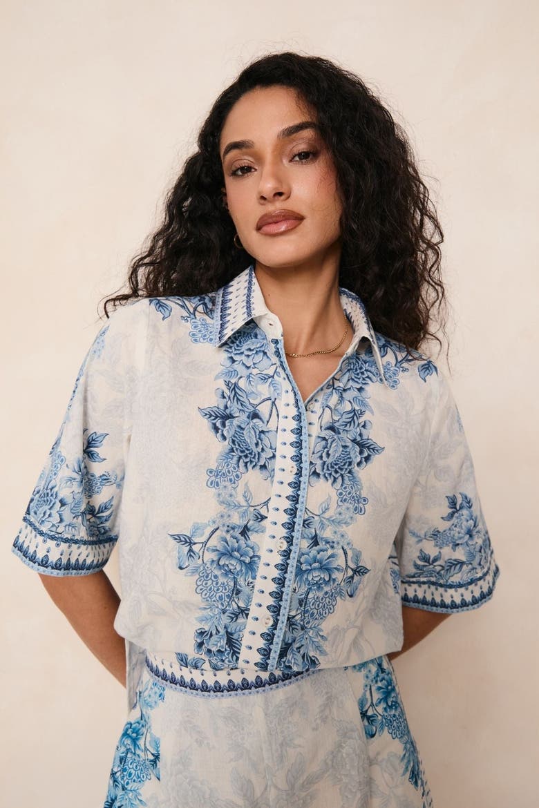 Ethel Shirt, Main, color, Blue