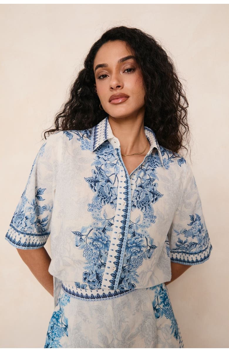 RAISHMA Ethel Shirt, Main, color, Blue