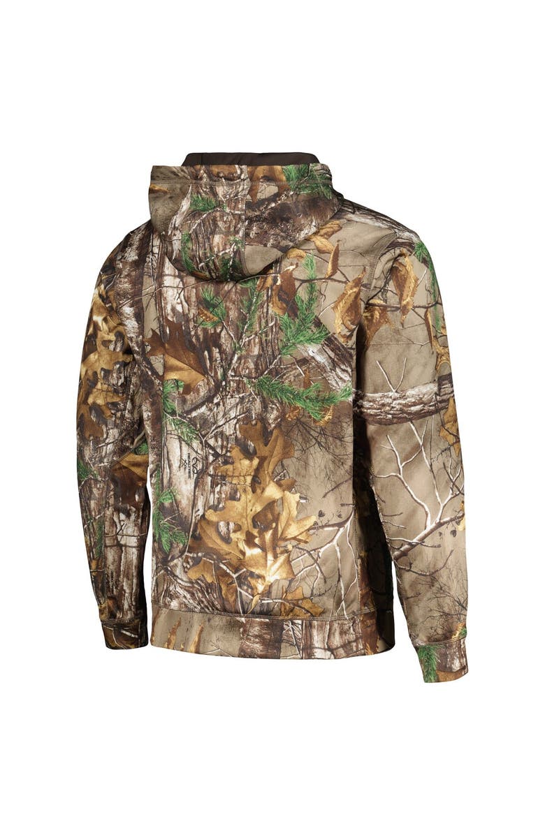 DUNBROOKE Men's Dunbrooke Realtree Camo/Black Los Angeles Rams Hunter Softshell Full-Zip Jacket, Alternate, color, Realtree Camo