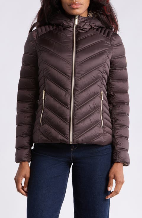 Reversible Short Packable Puffer Jacket