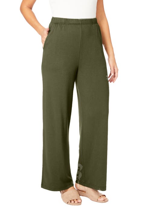 Soft Ease Wide Leg Pant