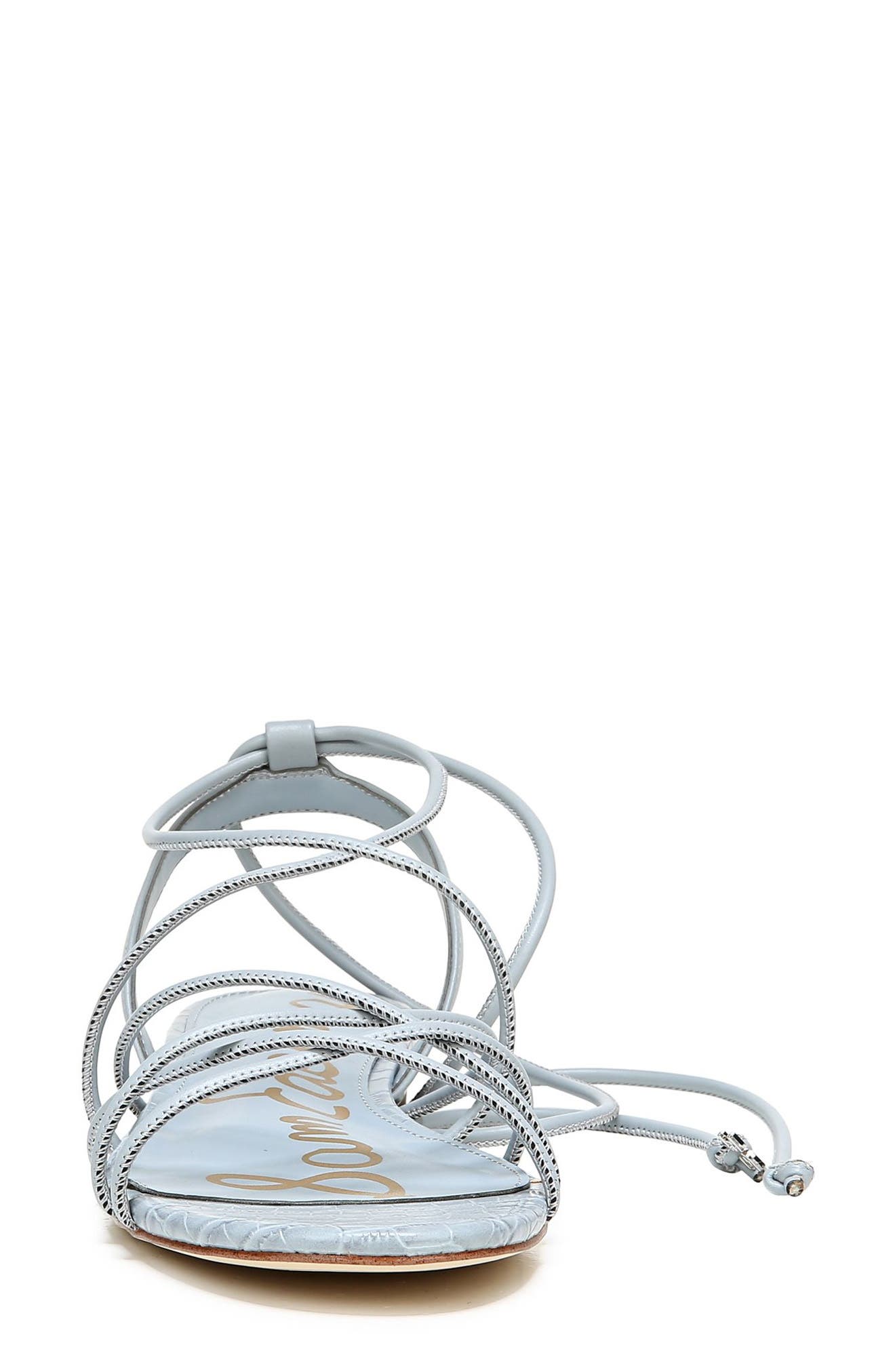 Tihana Sandal, Alternate, color, CLOUD BLUE LEATHER
