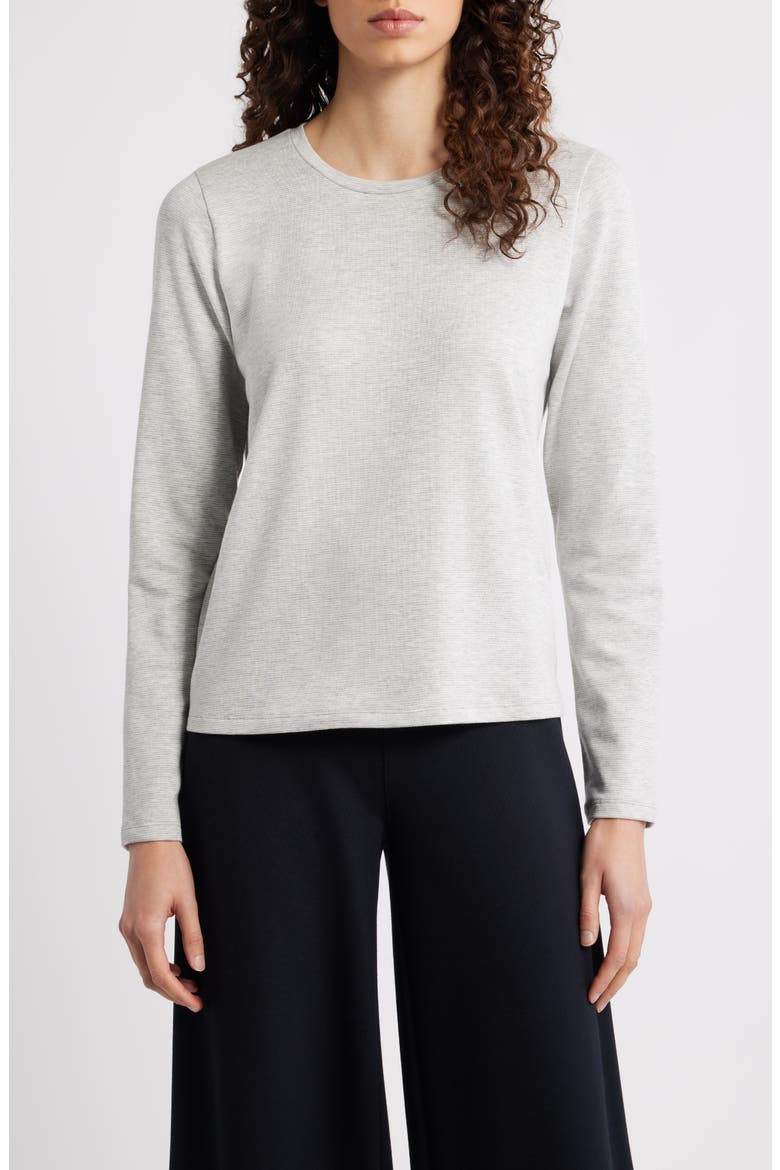 Crewneck Top, Main, color, DARK PEARL