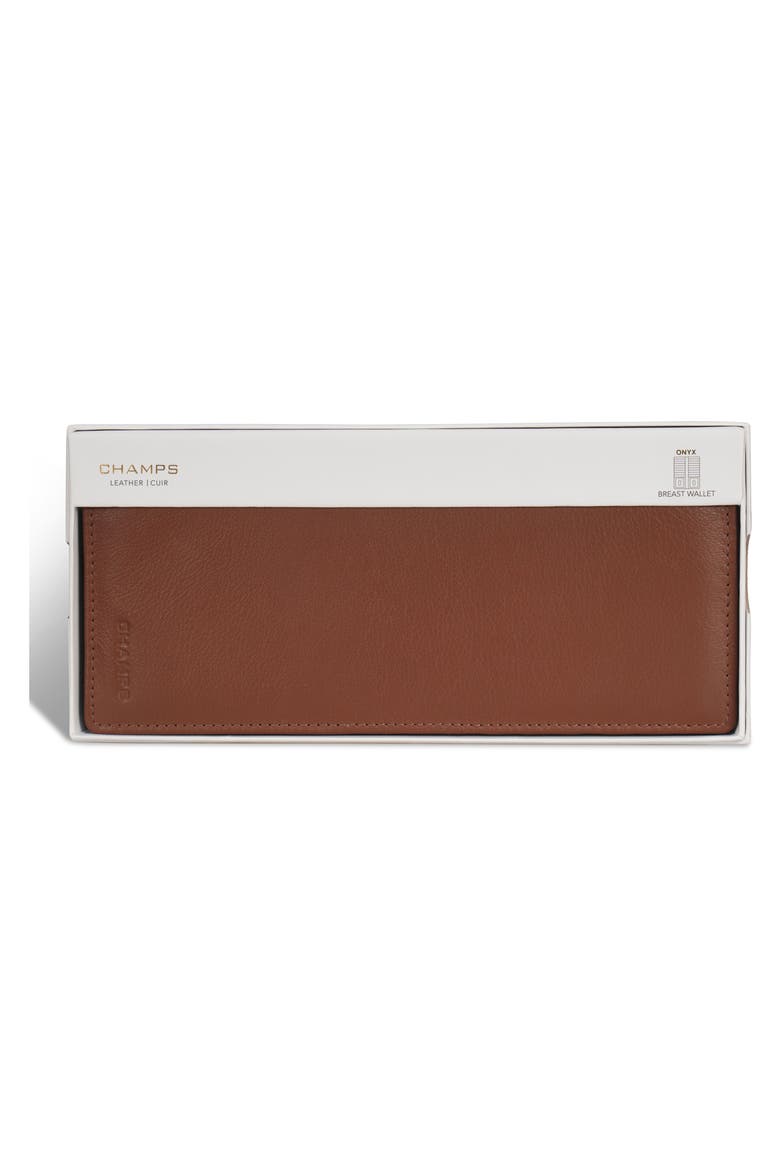 Vertical Bifold Wallet, Alternate, color, BROWN