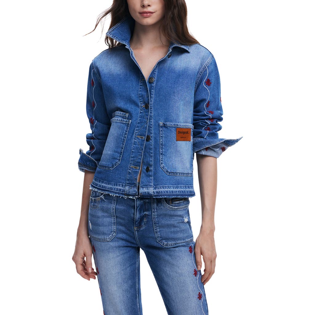 Shop Desigual Denim Trucker Jacket