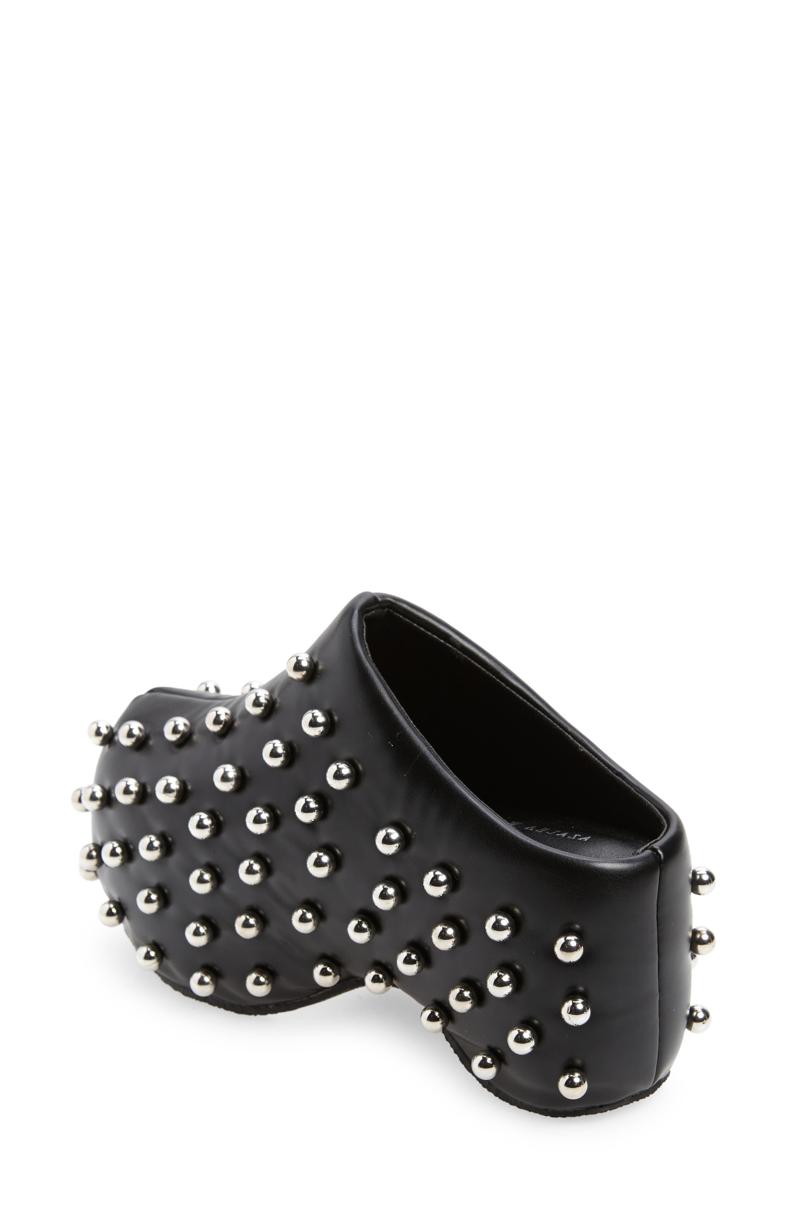 AZALEA WANG Romesco Studded Platform Clog, Alternate, color, 