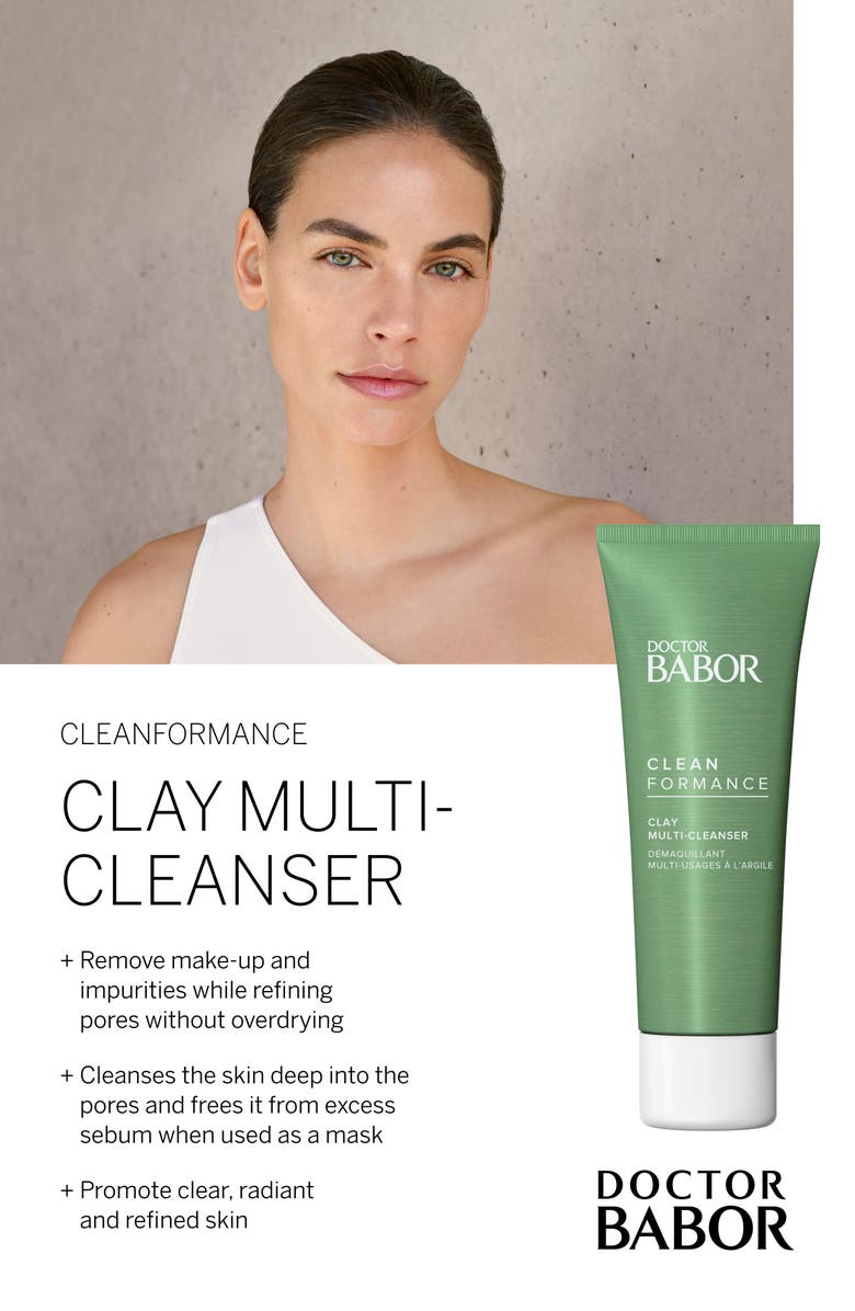 BABOR CLEANFORMANCE Clay Multi-Cleanser, Alternate, color,