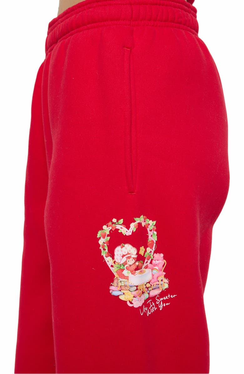 Samii Ryan | Life Is Sweet Sweatpants , Red , Medium , 3, Alternate, color, Red