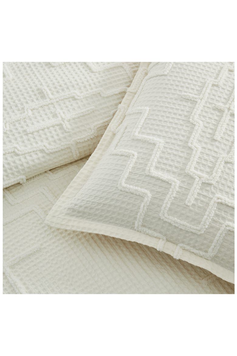 Kiva Steps Comforter & Pillow Sham Set, Alternate, color, IVORY