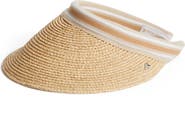 Helen Kaminski Bianca Raffia Visor