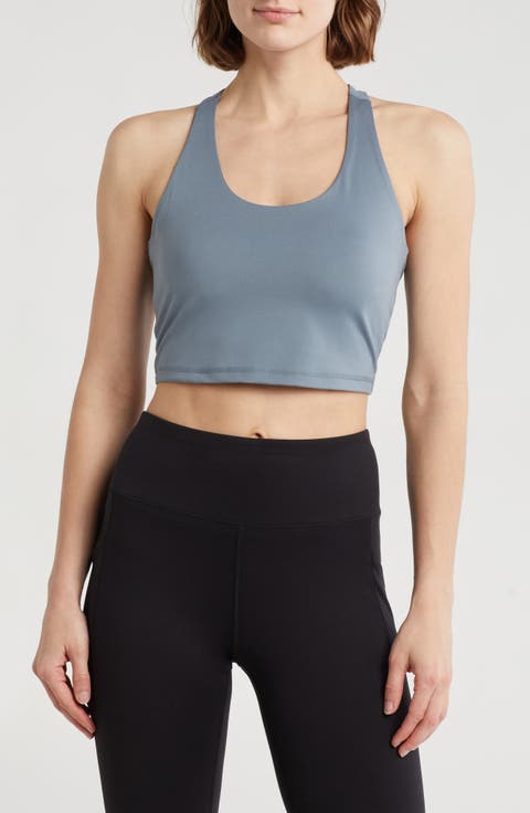 Racerback Longline Sports Bra