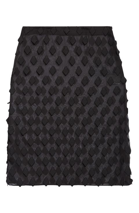Tris Sheer Midi Skirt