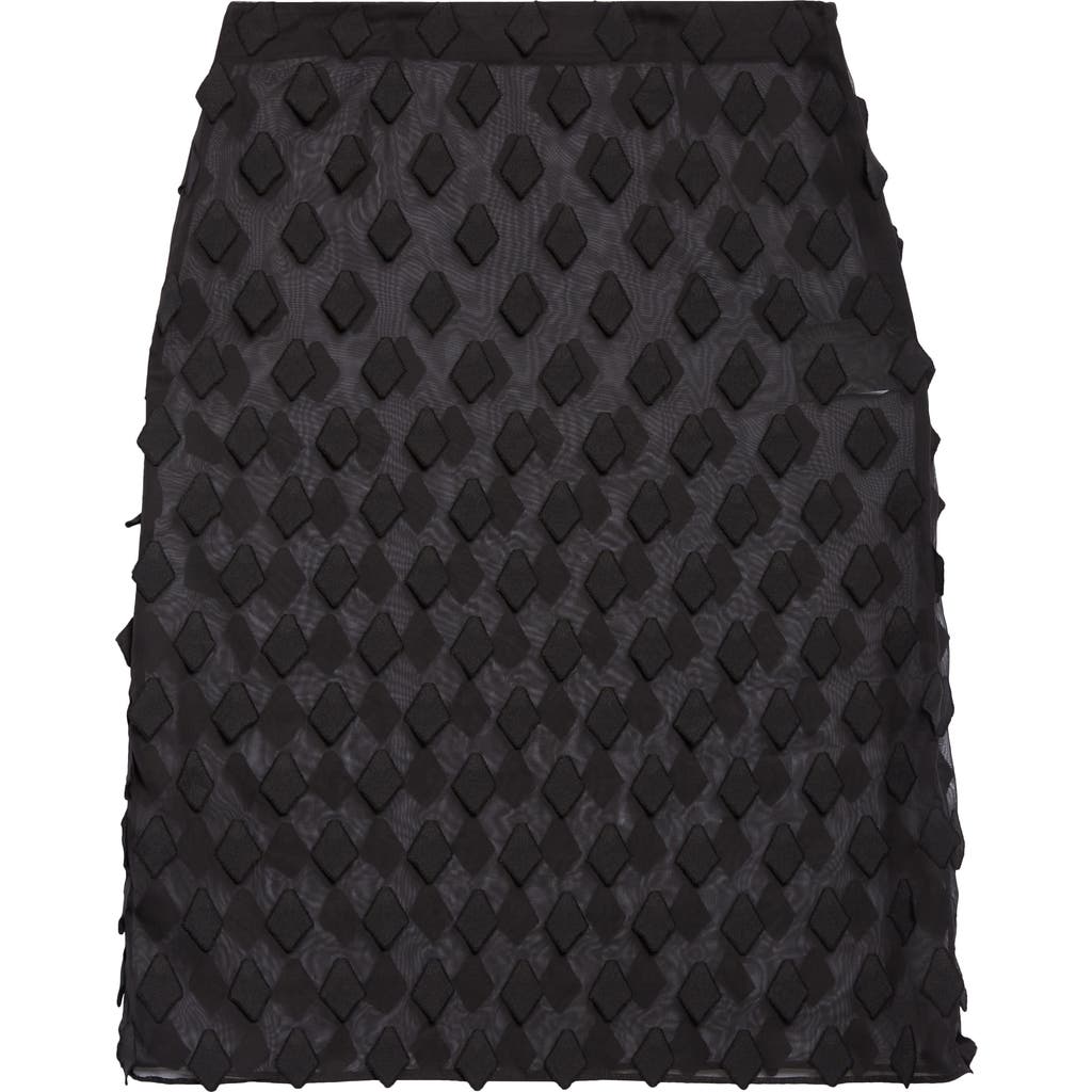 Paloma Wool Tris Sheer Midi Skirt In Black