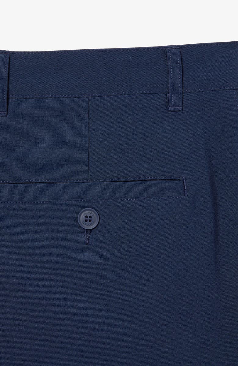 Lacoste Regular Fit Performance Golf Bermuda Shorts, Alternate, color, Marine