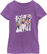 KPop Demon Hunters Girl's KPop Demon Hunters HUNTR/X Manhwa Comic Group Shot  Graphic T-Shirt