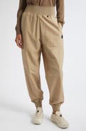 Moncler Smocked Waist Track Pants