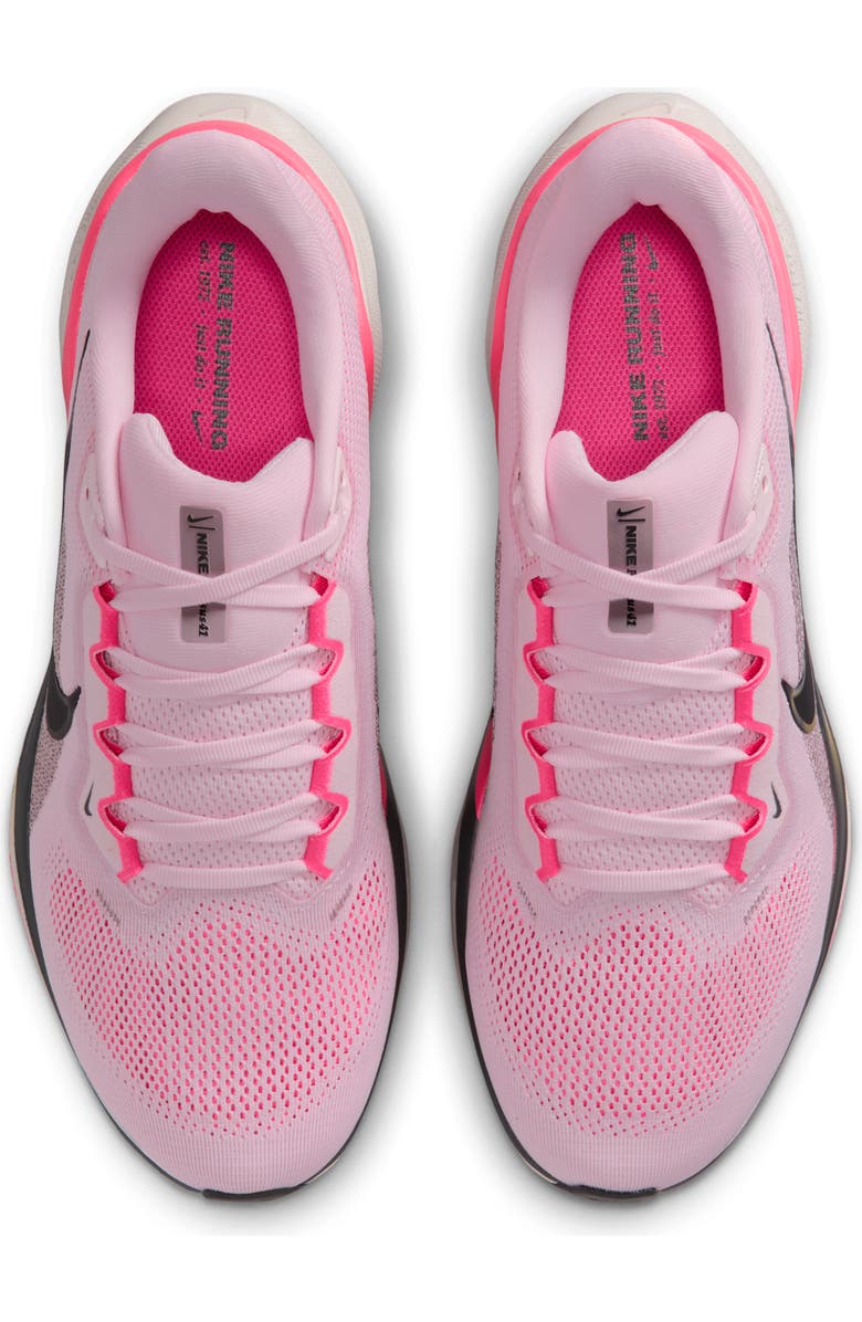 Nike Air Zoom Pegasus 41 Running Shoe, Alternate, color, 604 Pink Foam/Taupe Grey/Hyper Pink/Off Noir