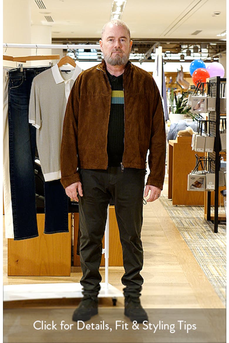 Suede Zip Front Jacket video