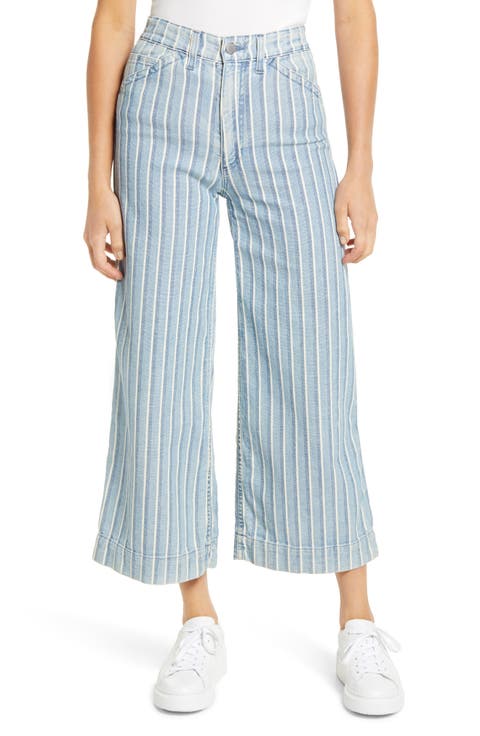 Rosie High Waist Crop Wide Leg Jeans (Occurrence)