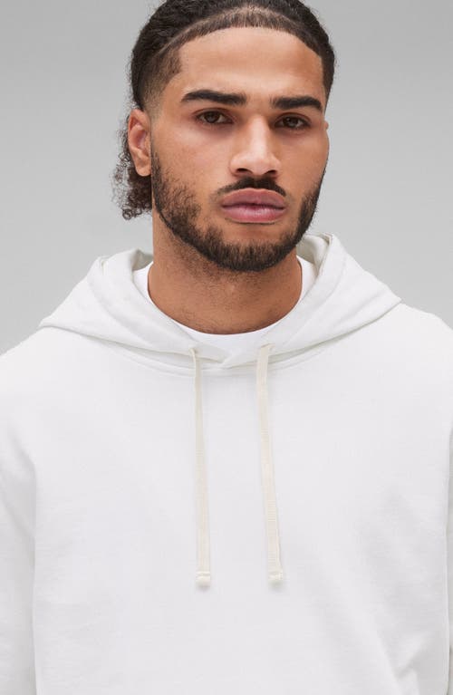 Reigning Champ Classic Lightweight Terry Hoodie In White