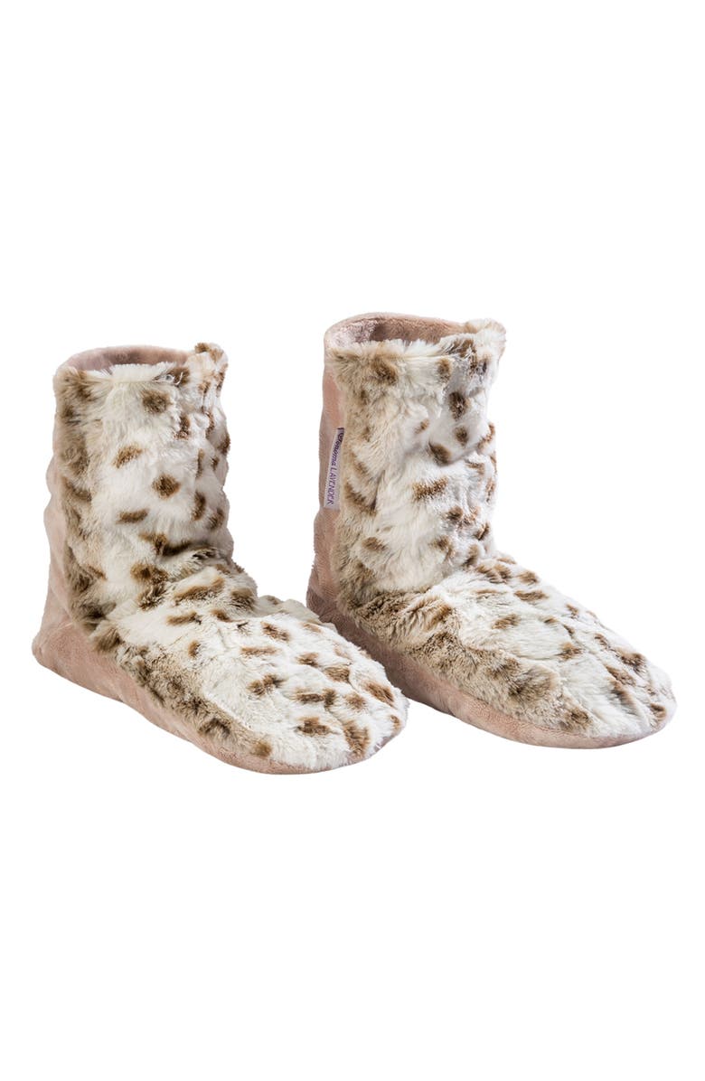 Sonoma Lavender Lavender Spa Booties, Main, color, Arctic Circle