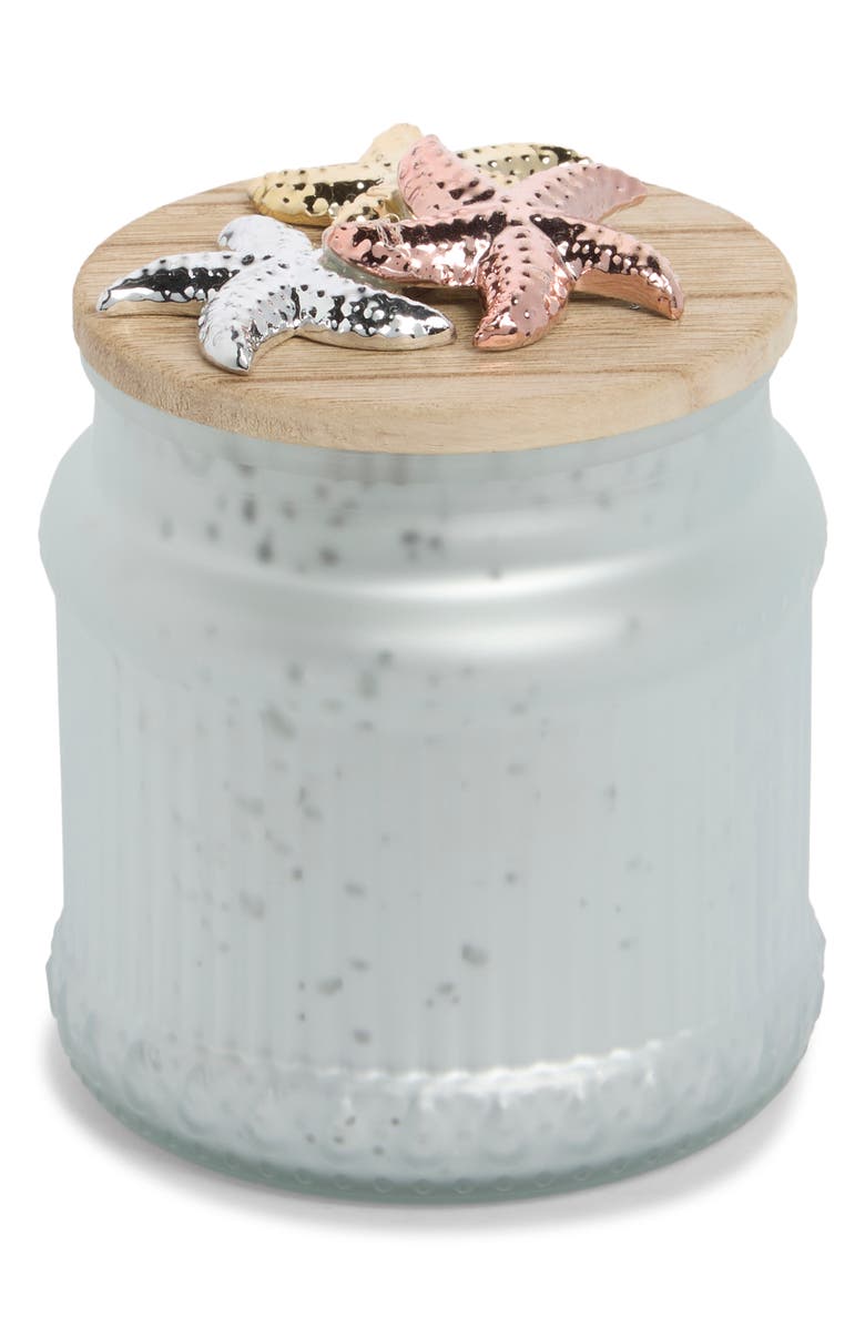 PORTOFINO CANDLES White Luster Apothecary Jar Candle, Main, color, White Luster