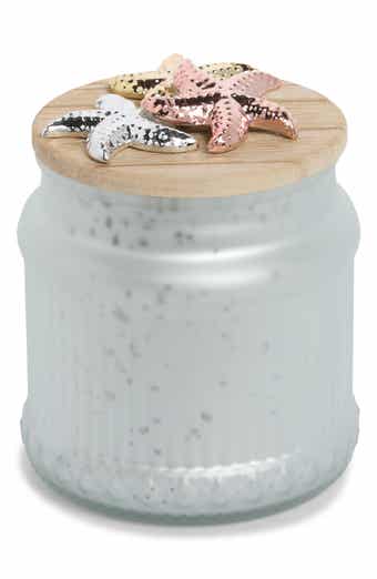 PORTOFINO CANDLES White Luster Apothecary Jar Candle