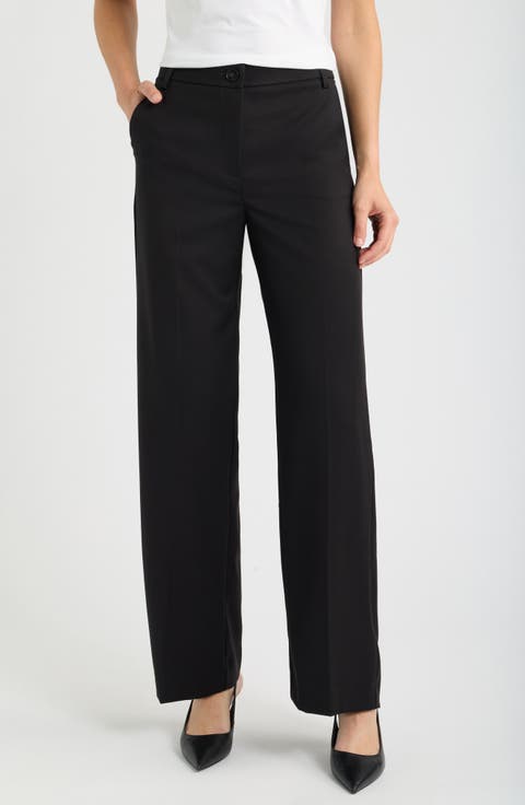 Straight Leg Career Pants