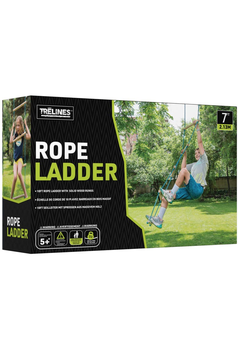 Climbing Rope Ladder 7Ft, Main, color, Multicolored