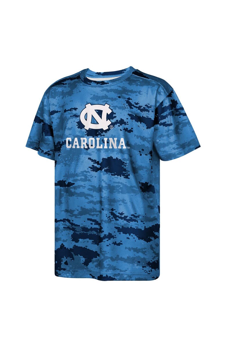 Outerstuff Youth Light Blue North Carolina Tar Heels Scrimmage Sublimated T-Shirt, Alternate, color, Light Blue