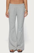 EDIKTED Rachel Low Rise Flare Sweatpants