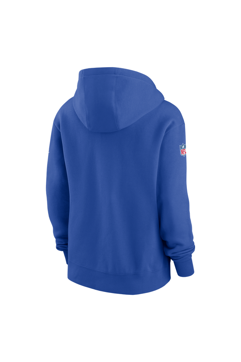 Women's Nike Royal Los Angeles Rams Club Fleece Hoodie, Alternate, color, Royal