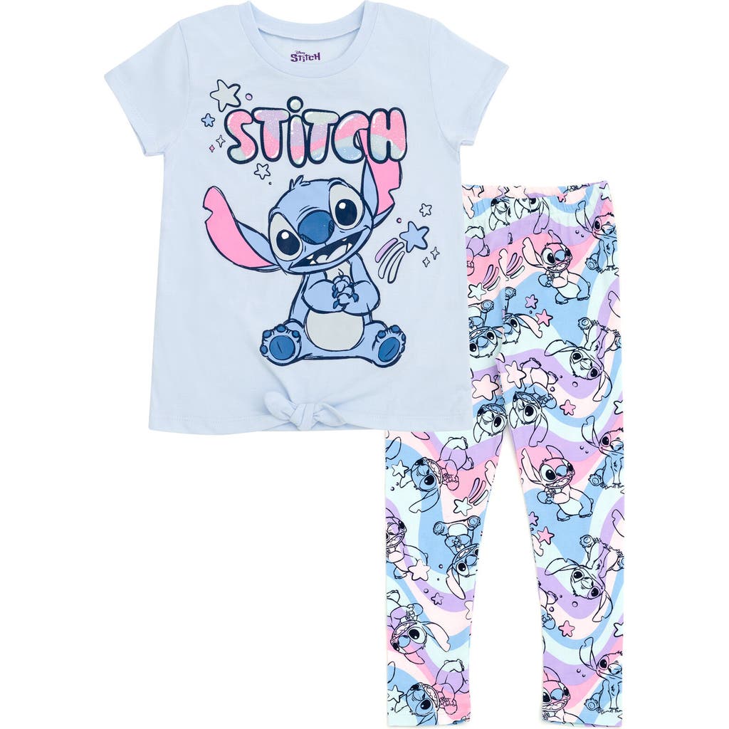 Disney T-shirt & Leggings Set In Blue