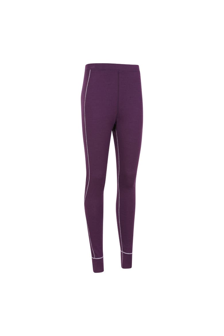 Asgard Merino Wool Thermal Base Layer Leggings, Alternate, color, Purple