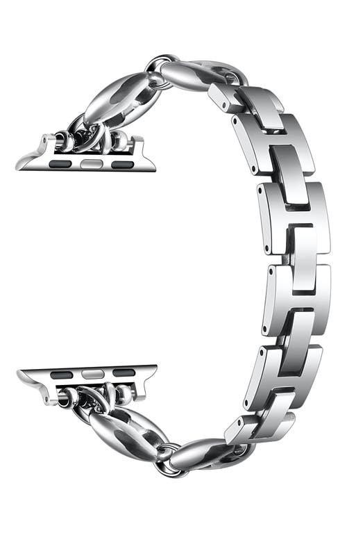 The Posh Tech Poppy Apple Watch® Bracelet Watchband In Metallic